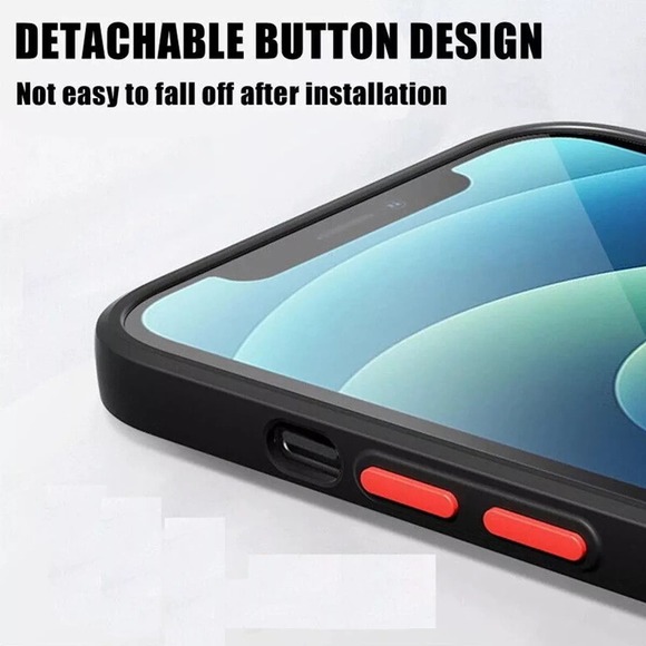 iPhone 15 Pro Max Mag Safe magnetic protective case matte black - Picture 4 of 5